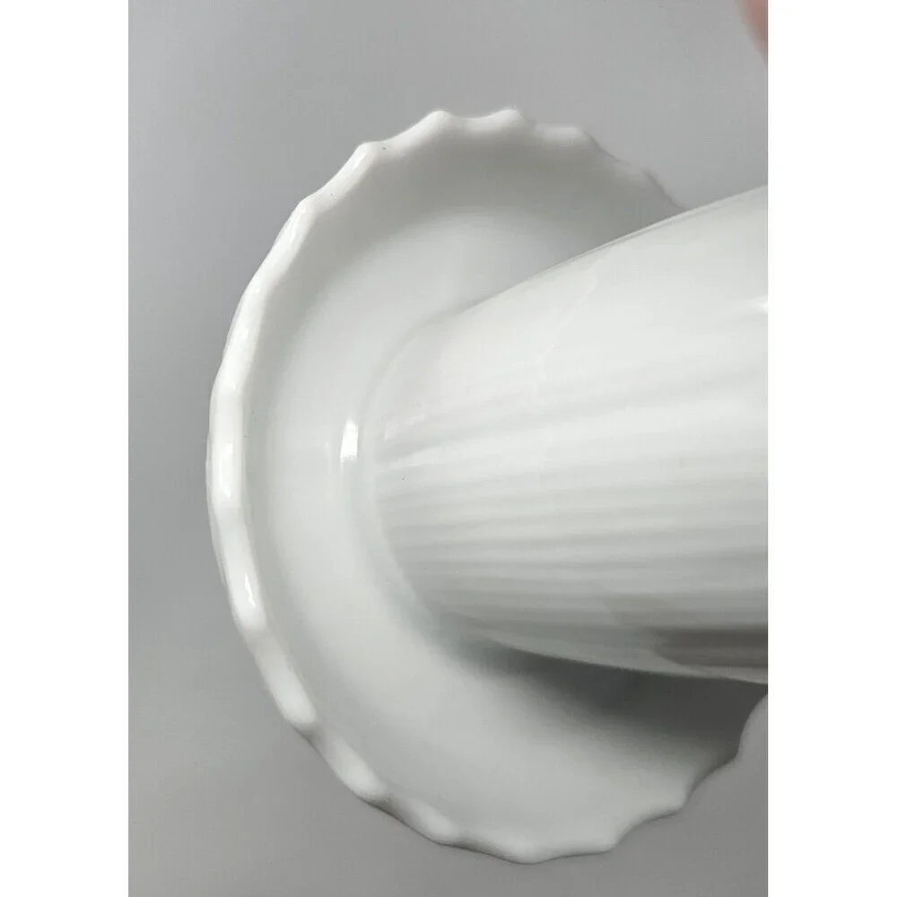 Vtg Pier One 4 Slot Toothbrush Holder Ceramic White Sunflower Pedestal Japan 4
